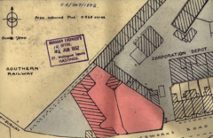 Location of Waterworks Road Abattoir